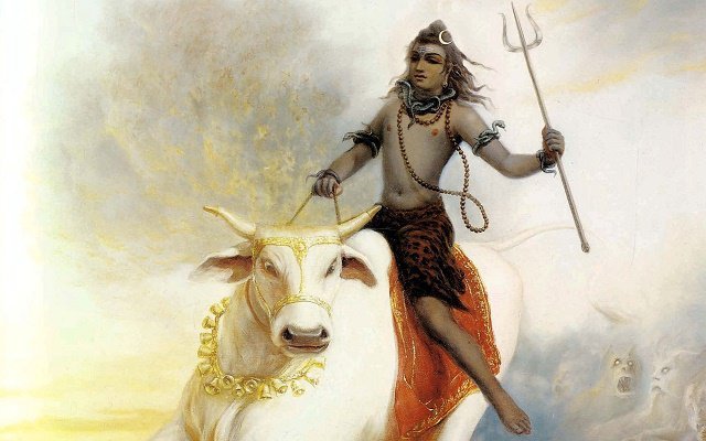 Shiva accepted Nandi, who was offered to Him by other Gods, as his doorkeeper and his vehicle