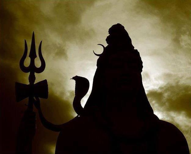 Shiva’s Trishul or Trident symbolizes the unity of three worlds